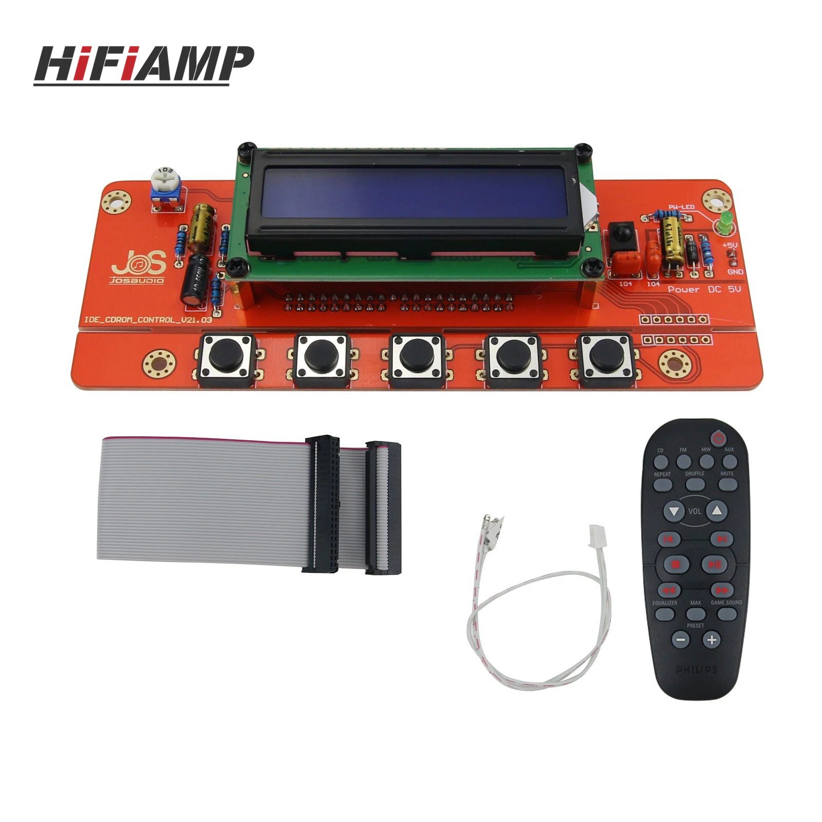 HiFiAMP CD/DVDrom IDE Optical Drive Controller Assembled DIY Optical Drive To CD Player For CD-ROM CD-RW
HiFiAMP CD/DVDrom IDE Optical Drive Controller Assembled DIY Optical Drive To CD Player For CD-ROM CD-RW