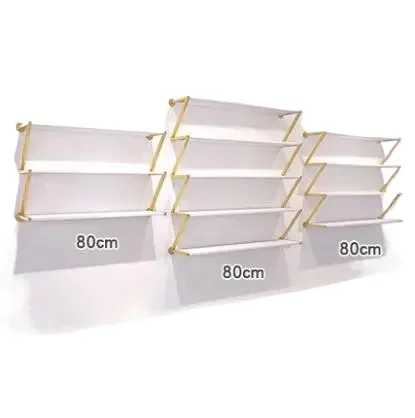 Shoe rack display rack shop multi-layer creative shoe store display rack clothing store wall-hung golden bag shelf
Shoe rack display rack shop multi-layer creative shoe store display rack clothing store wall-hung golden bag shelf