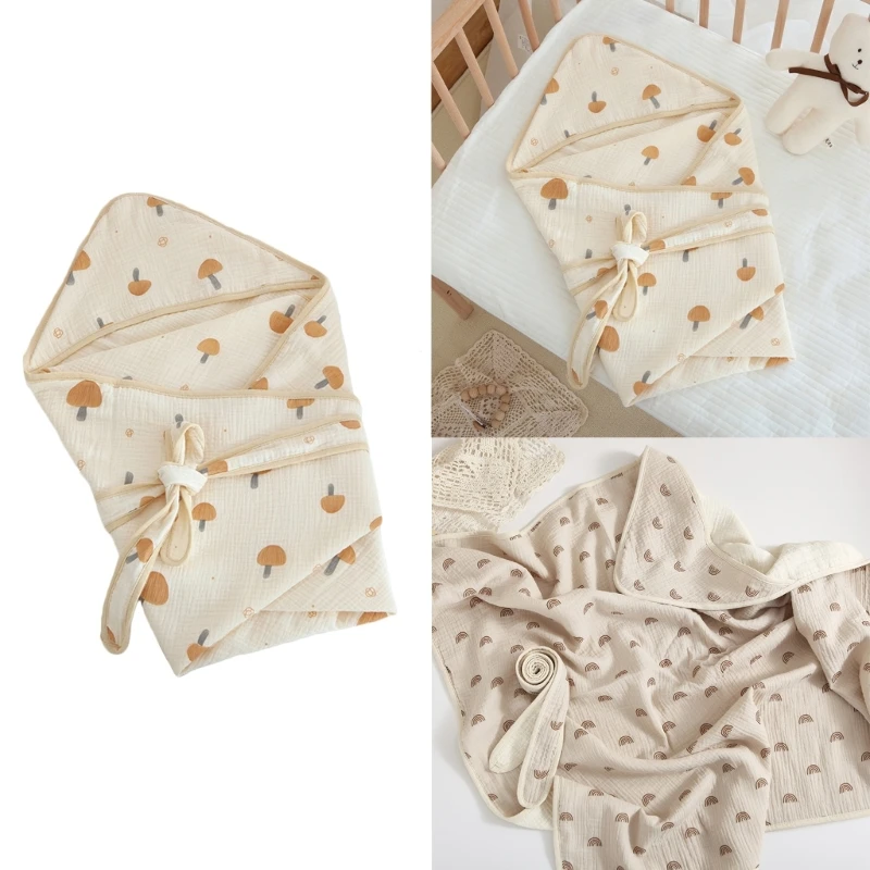 Infant Swaddling Blanket Newborn Shower Blanket Hooded Sleep Sack Unisex Baby Boys Girls Outdoor Wrap Blanket Crib Quilt
Infant Swaddling Blanket Newborn Shower Blanket Hooded Sleep Sack Unisex Baby Boys Girls Outdoor Wrap Blanket Crib Quilt