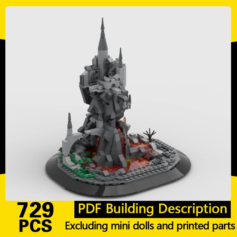 Medieval Castle Model MOC Building Bricks Lava Mech Stand Modular Technology Gifts Holiday Assemble Children Toys Suit
Medieval Castle Model MOC Building Bricks Lava Mech Stand Modular Technology Gifts Holiday Assemble Children Toys Suit