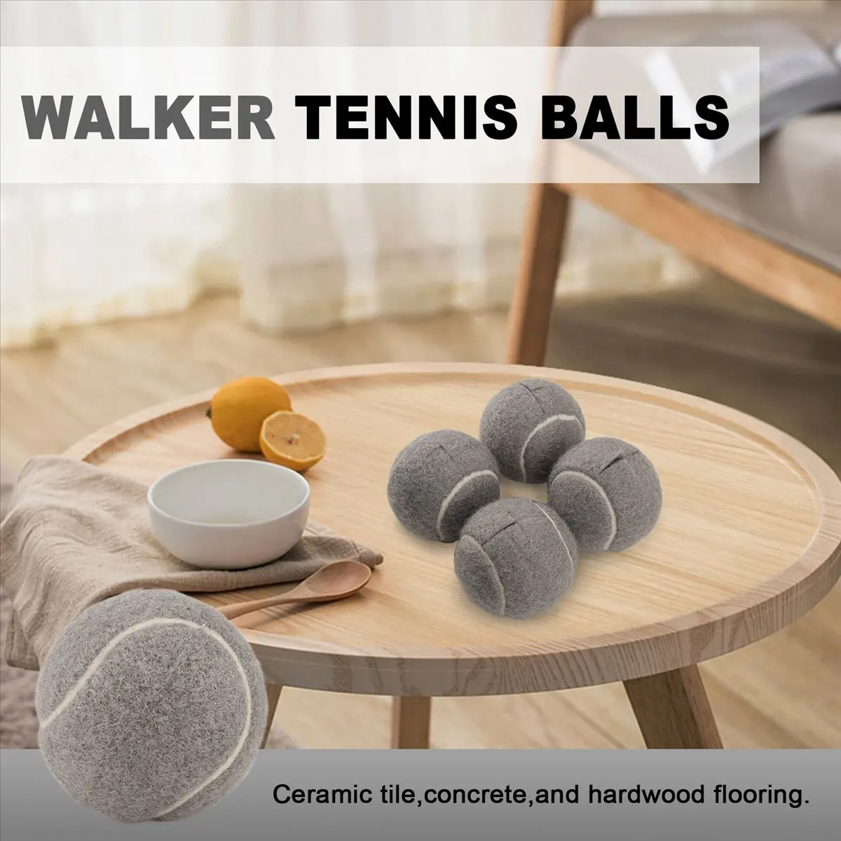 Exquisite- 4PCS Tennis Balls for Furniture Legs and Floor Protection
Exquisite- 4PCS Tennis Balls for Furniture Legs and Floor Protection