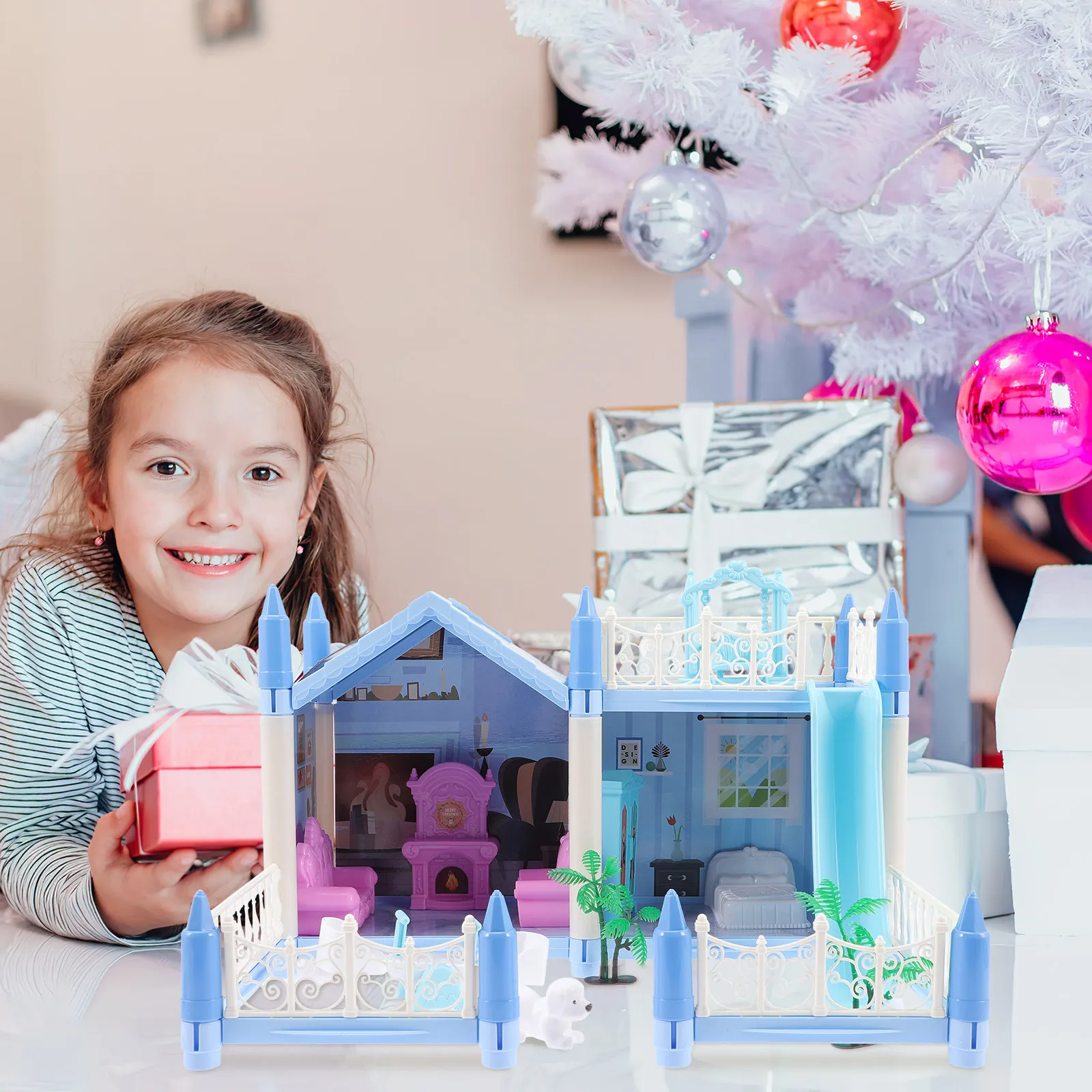 1Set Miniature Villa House Puzzle Set Educational Early Development Creative Gift Girls Birthday Present Miniature House Kit
1Set Miniature Villa House Puzzle Set Educational Early Development Creative Gift Girls Birthday Present Miniature House Kit