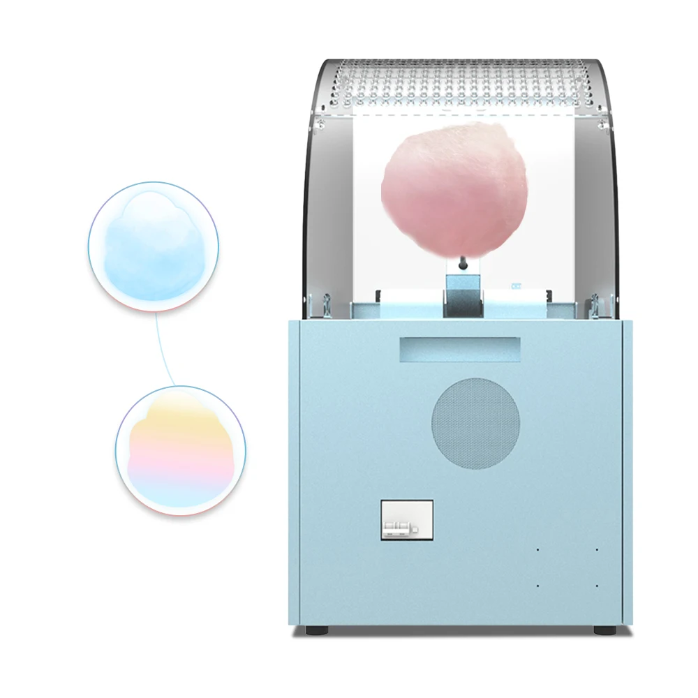 Custom Maker Semi-automatic Fancy Cotton Candy Floss Machine Trade Commercial Cotton Candy Makers for Sale
Custom Maker Semi-automatic Fancy Cotton Candy Floss Machine Trade Commercial Cotton Candy Makers for Sale