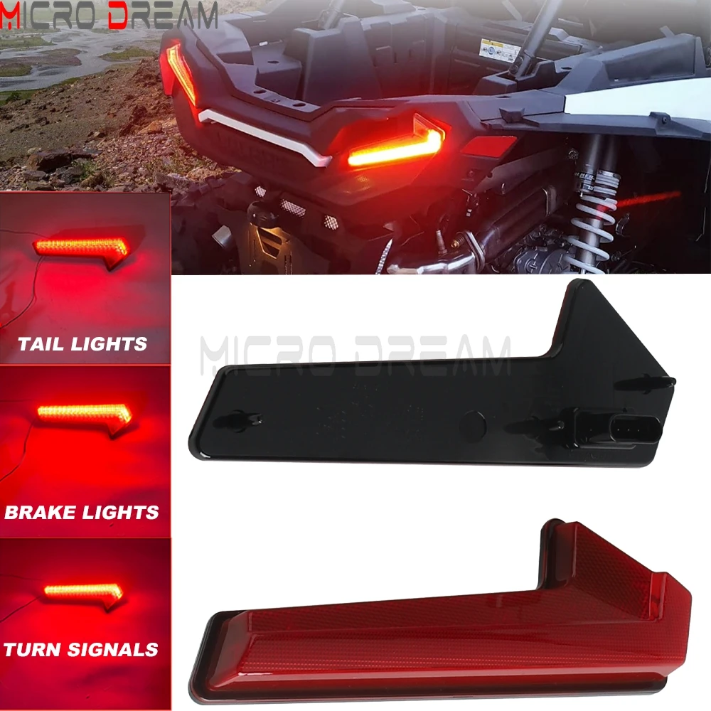 12V Tail Lights Rear Brake Stop Flash Turn Signal Lamp For Polaris RZR XP Turbo S 2018-2020 EPS 2019 2021 DYNAMIX Edition 2019
12V Tail Lights Rear Brake Stop Flash Turn Signal Lamp For Polaris RZR XP Turbo S 2018-2020 EPS 2019 2021 DYNAMIX Edition 2019