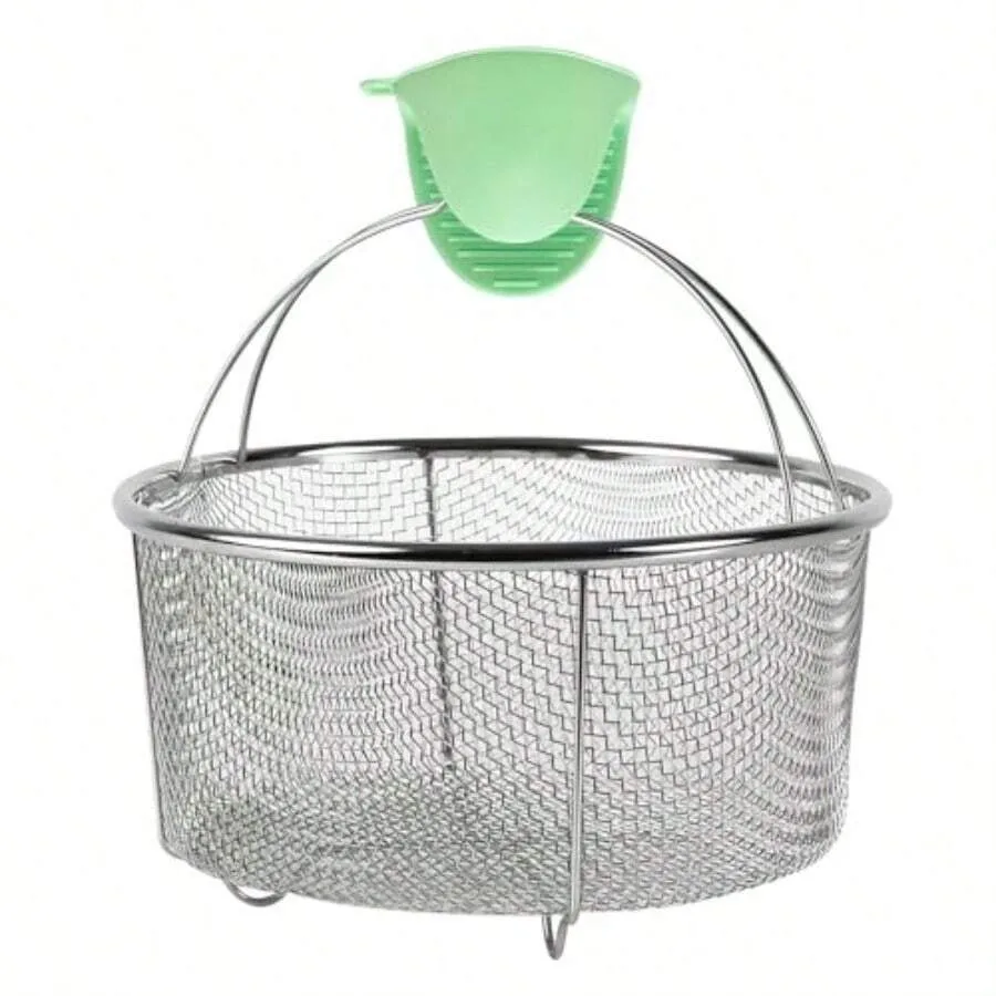 GREATLINK Mesh Steamer Basket Stainless Steel Mesh Net Strainer Basket And ert Pressure Cookers And Pots For Washing Fry Steam
GREATLINK Mesh Steamer Basket Stainless Steel Mesh Net Strainer Basket And ert Pressure Cookers And Pots For Washing Fry Steam