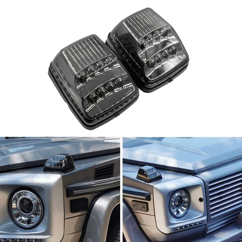 Передние фонари для указателей поворота Mercedes Benz G-Class W463 G500 G550 G55 G63 AMG 1990-2018, 1 комплект
Передние фонари для указателей поворота Mercedes Benz G-Class W463 G500 G550 G55 G63 AMG 1990-2018, 1 комплект