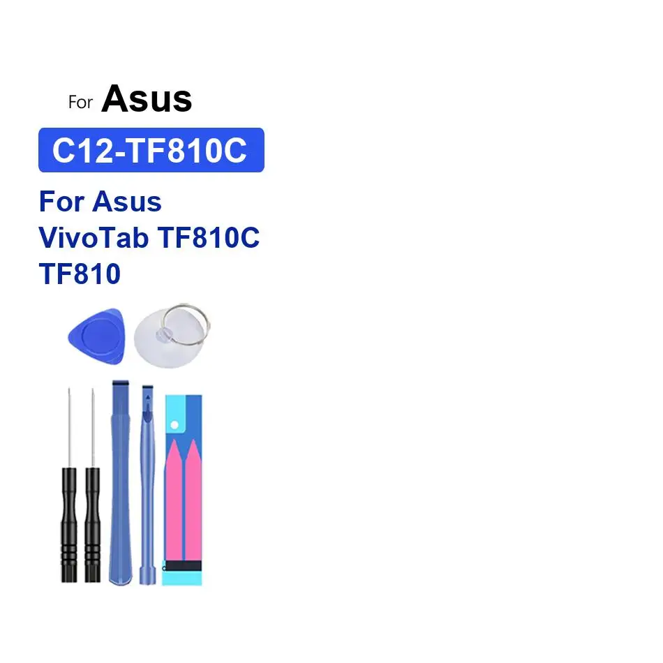 7940mAh C12-TF810C For Asus Vivotab TF810C TF810 Tablet Battery Reliable Power
7940mAh C12-TF810C For Asus Vivotab TF810C TF810 Tablet Battery Reliable Power
