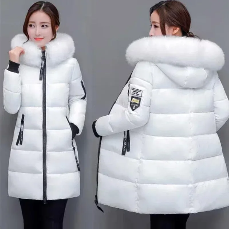 Fashion Coats Winter Jacket Women Parka New Hooded Long Female Coat Office Lady Warm Down Jacket Fake Fur Winter Coat Women L312
Fashion Coats Winter Jacket Women Parka New Hooded Long Female Coat Office Lady Warm Down Jacket Fake Fur Winter Coat Women L312