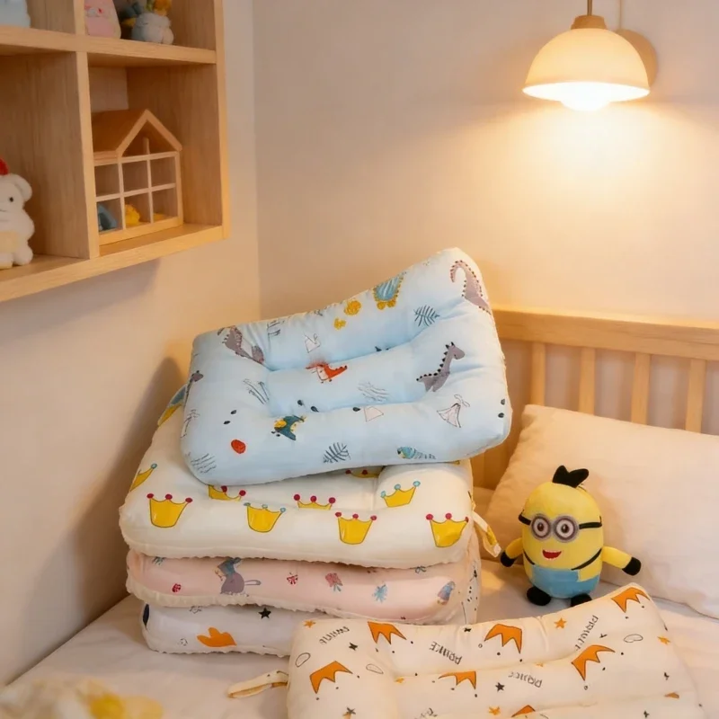 Cartoon Animal Baby Pillow Pure Cotton Soft Breathable Double-sided Infant Soothing Pillow Kindergarten Nap Dedicated Pillow
Cartoon Animal Baby Pillow Pure Cotton Soft Breathable Double-sided Infant Soothing Pillow Kindergarten Nap Dedicated Pillow