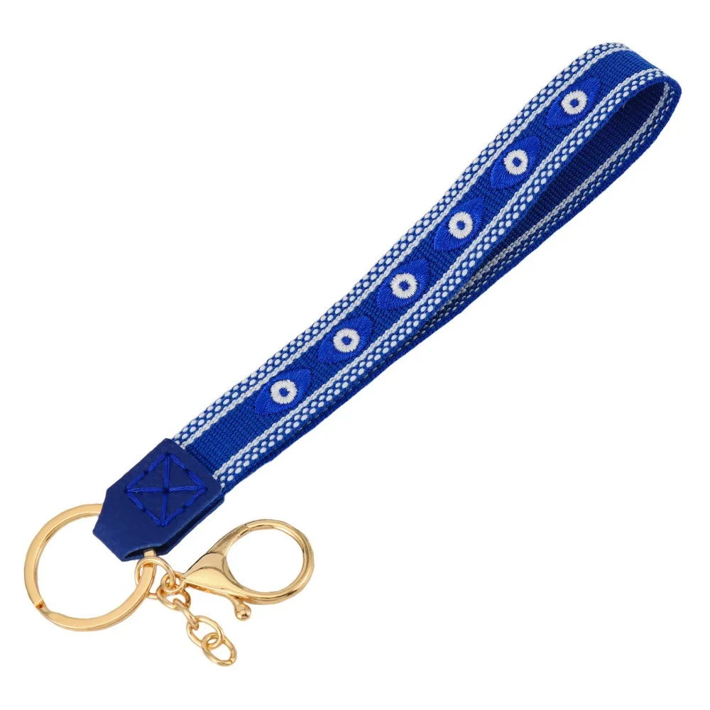 Anti-Lost Devil's Eye Keychain Hanging Rope Ethnic Style Blue Eye Pendant Pu Leather Exquisite Trinket Bag Braided Rope Women
Anti-Lost Devil's Eye Keychain Hanging Rope Ethnic Style Blue Eye Pendant Pu Leather Exquisite Trinket Bag Braided Rope Women