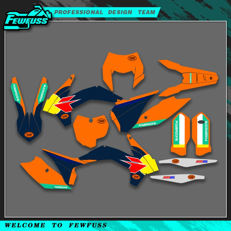 Fewfuss For KTM SX SXF 2013-2015 EXC EXCF XCW XCF 2014-2016 Graphics Decals Stickers Kit Motorcycle Number Name Custom
Fewfuss For KTM SX SXF 2013-2015 EXC EXCF XCW XCF 2014-2016 Graphics Decals Stickers Kit Motorcycle Number Name Custom