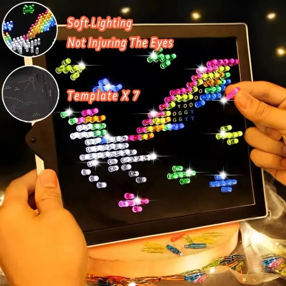 Plastic Children Light Mushroom Nail Puzzle DIY Lamp Ball Intelligent Educational Toy 3D Jigsaw Puzzle Game Kids Gift
Plastic Children Light Mushroom Nail Puzzle DIY Lamp Ball Intelligent Educational Toy 3D Jigsaw Puzzle Game Kids Gift