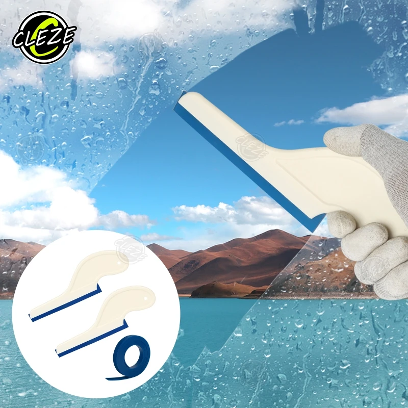 CLEZE 2PCS Car Window Tint Tools Car Wrapping Tools Rubber Squeegee Scraper Water Scraper for Car Care Equipment
CLEZE 2PCS Car Window Tint Tools Car Wrapping Tools Rubber Squeegee Scraper Water Scraper for Car Care Equipment