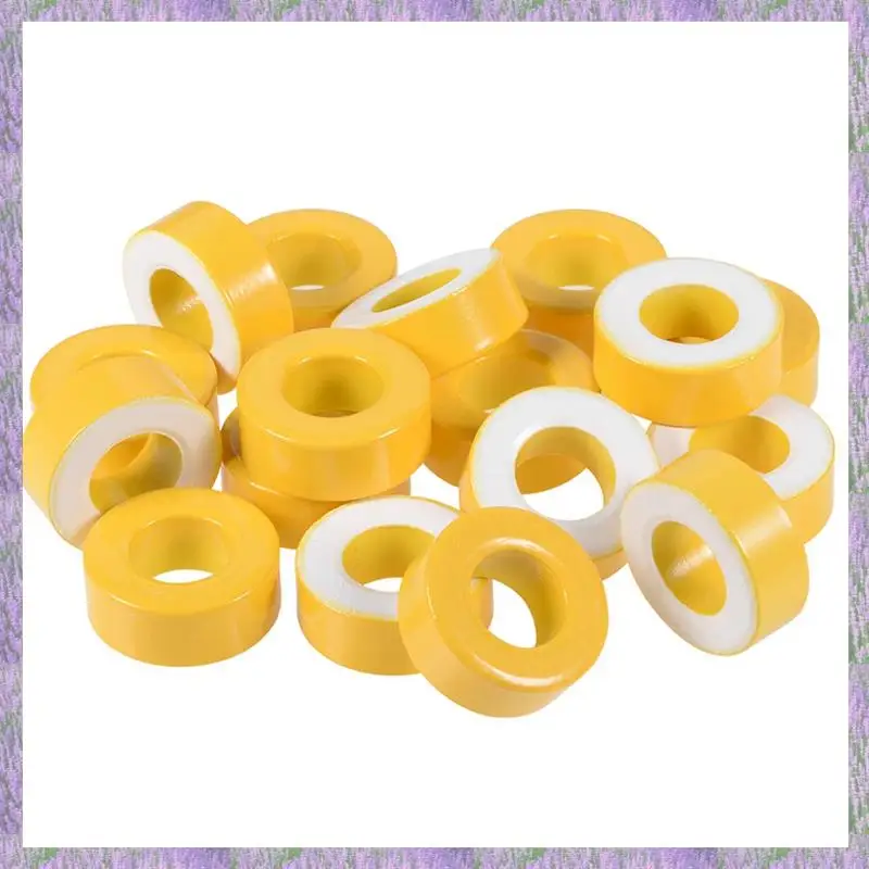 A63K-17 Pieces Of Iron Powder Core Yellow And White Ring Ferrite Core Iron Powder Ring Core
A63K-17 Pieces Of Iron Powder Core Yellow And White Ring Ferrite Core Iron Powder Ring Core