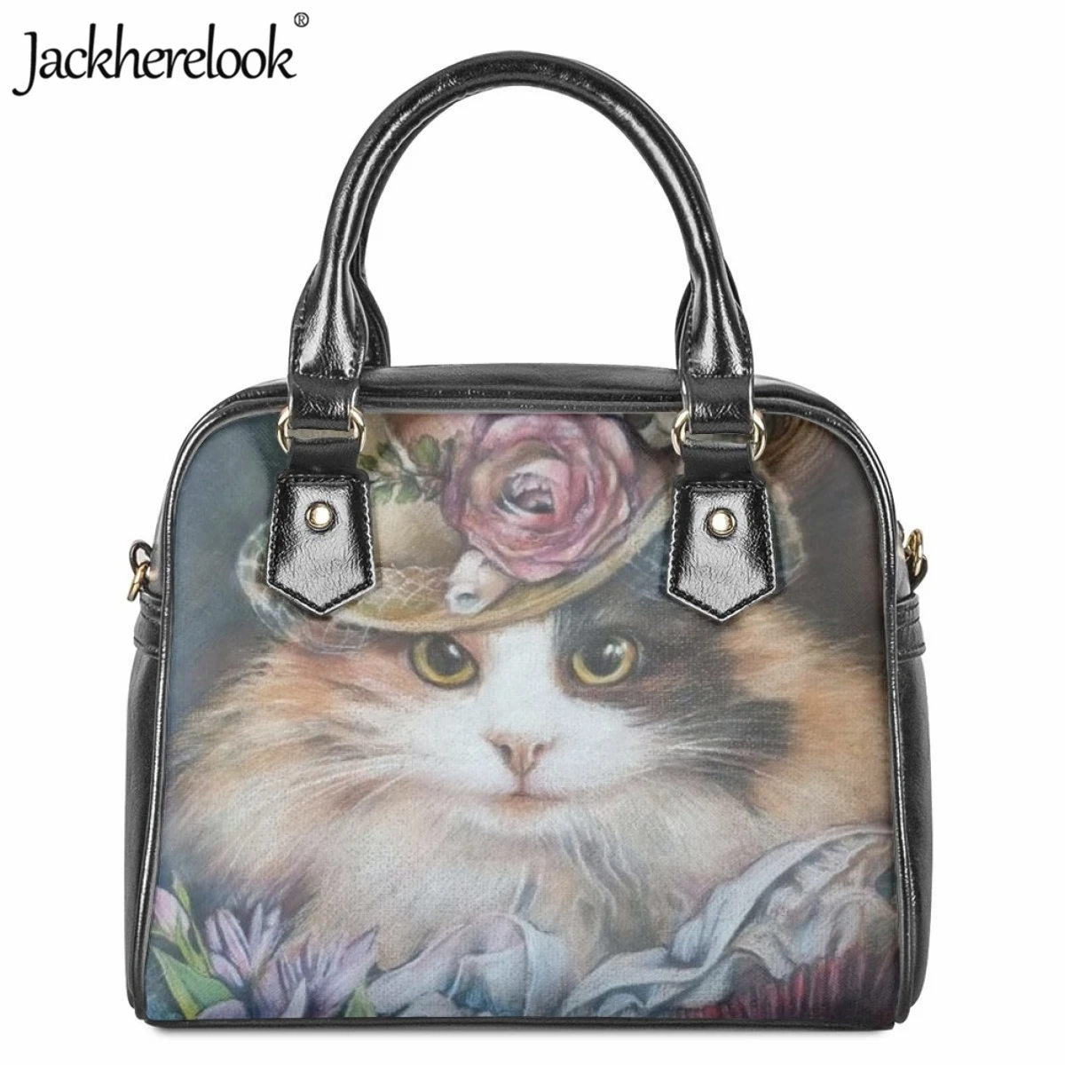 Jackherelook женская сумка с рисунком милого котенка, дизайнерская брендовая сумка через плечо, ежедневный модный шоппинг, женская сумка-мессенджер
Jackherelook женская сумка с рисунком милого котенка, дизайнерская брендовая сумка через плечо, ежедневный модный шоппинг, женская сумка-мессенджер