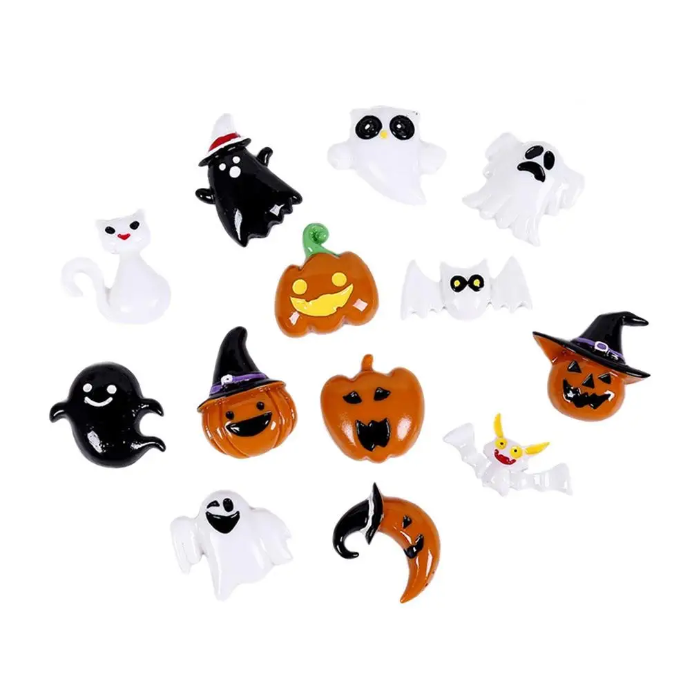 30 Pcs Cartoon Pumpkin Pattern Halloween Ornaments DIY Resin Accessories Craft Supplies Ghost Embellishment
30 Pcs Cartoon Pumpkin Pattern Halloween Ornaments DIY Resin Accessories Craft Supplies Ghost Embellishment