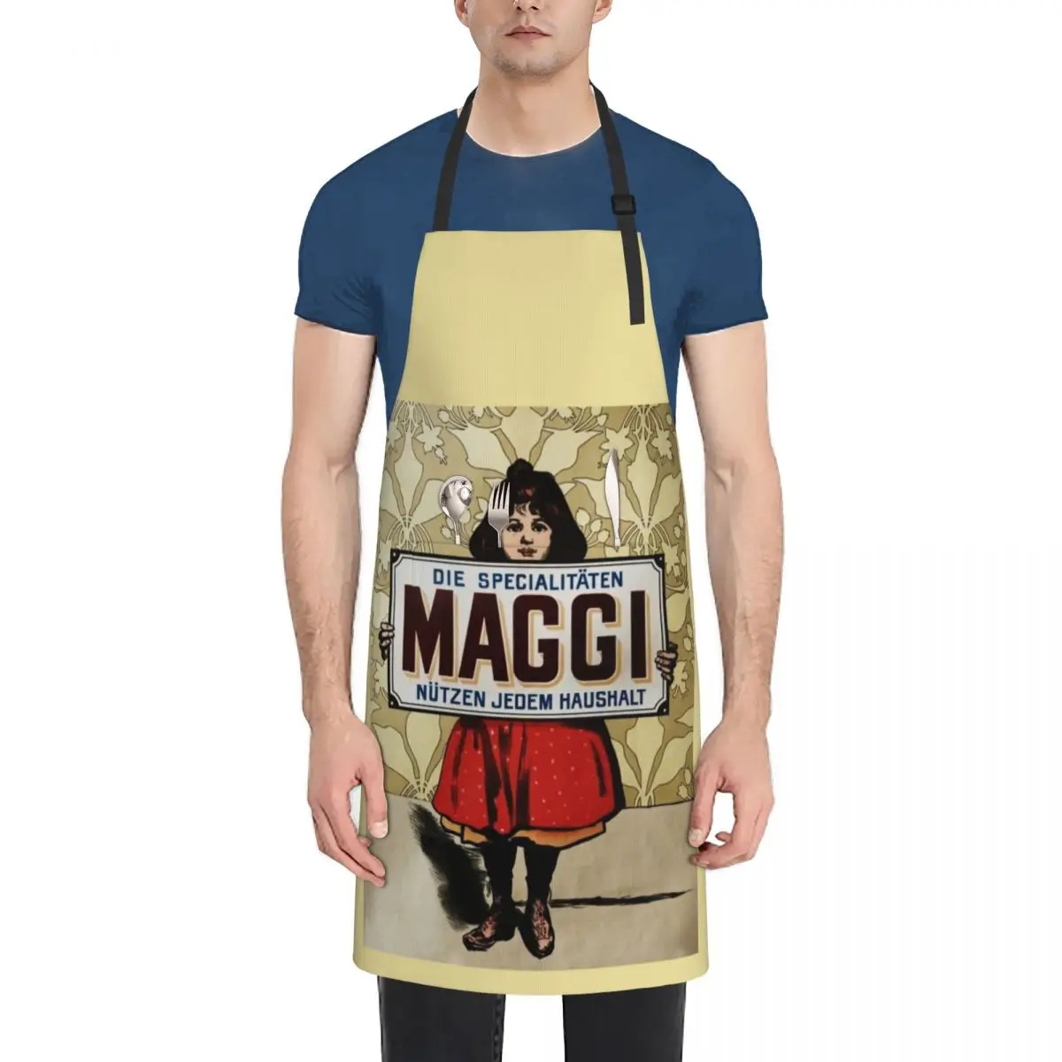 Old advertising poster Maggi 1900s Apron Cute Kitchen Accessories Sexy Apron
Old advertising poster Maggi 1900s Apron Cute Kitchen Accessories Sexy Apron