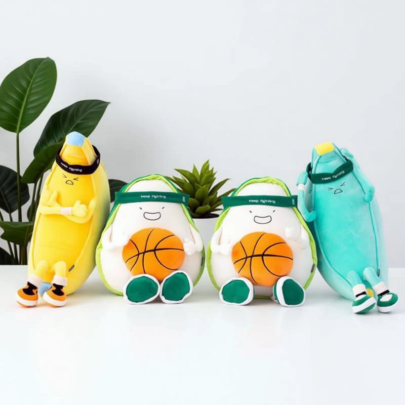 60–70 cm Sports Series Banana & Avocado Doll Cool Fruit Plush Toy Comfortable Basketball-Shaped Avocado & Banana Stuffed Pillow
60–70 cm Sports Series Banana & Avocado Doll Cool Fruit Plush Toy Comfortable Basketball-Shaped Avocado & Banana Stuffed Pillow