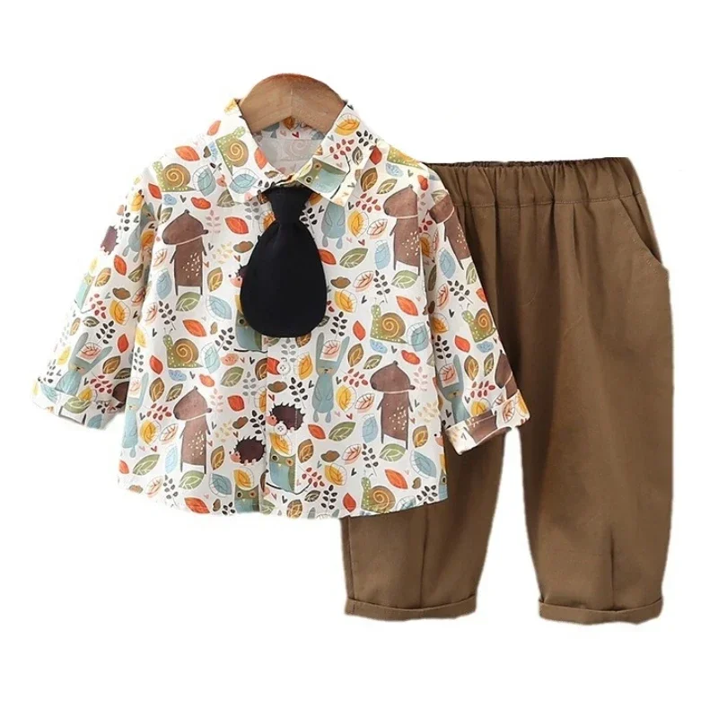 New Autumn Baby Clothes Children Long Sleeved Boys Shirt Pants 2Pcs/Sets Toddler Clothing Infant Casual Costume Kids Tracksuits
New Autumn Baby Clothes Children Long Sleeved Boys Shirt Pants 2Pcs/Sets Toddler Clothing Infant Casual Costume Kids Tracksuits