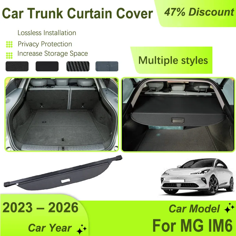 Car Trunk Storage Cover For MG IM6 IM LS6 2023 2024 2025 2026 Retractable Shield Rack Back Cargo Curtain Shelter Car Accessories
Car Trunk Storage Cover For MG IM6 IM LS6 2023 2024 2025 2026 Retractable Shield Rack Back Cargo Curtain Shelter Car Accessories