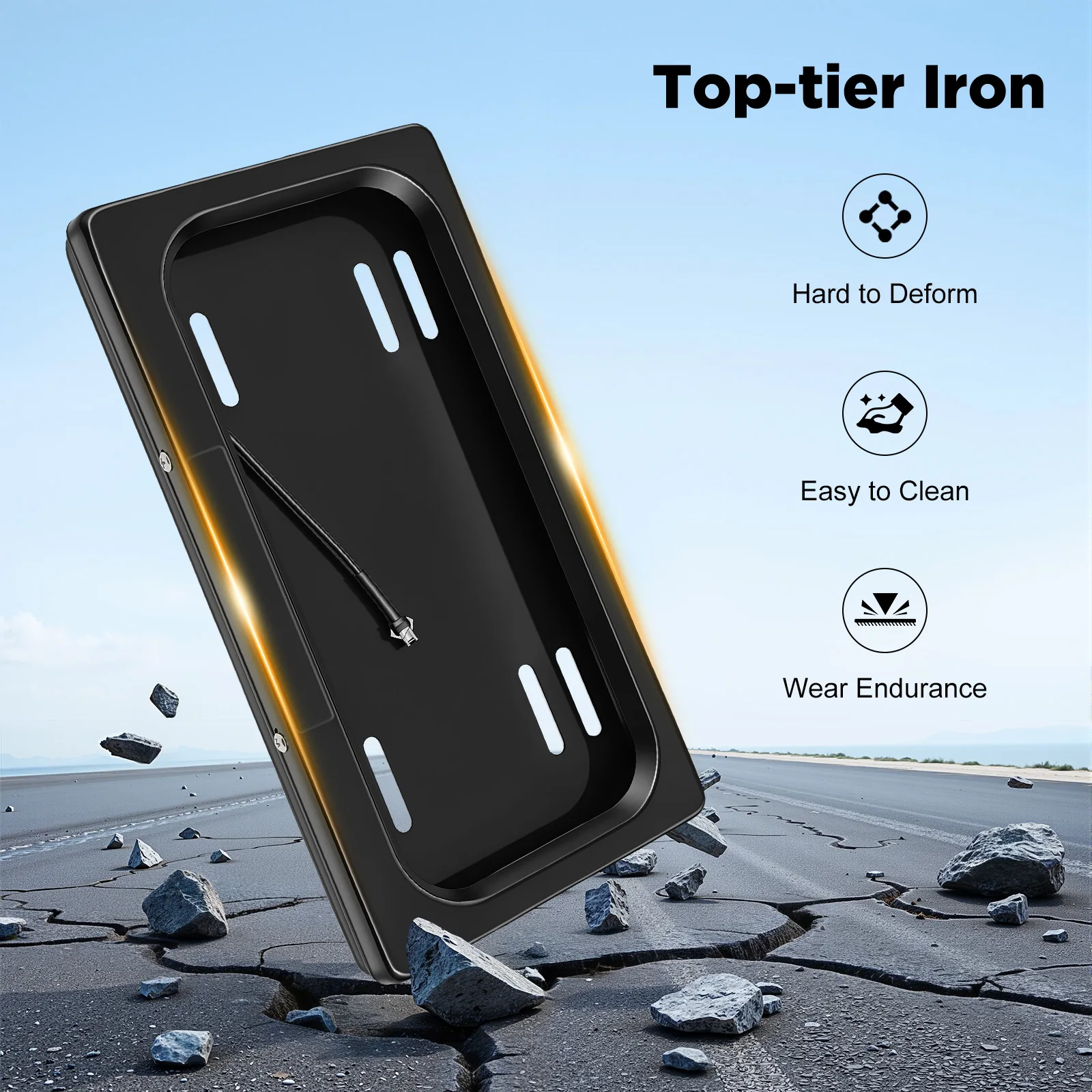 Black Universal US Car Tag Mount Bracket Electric License Plate Holder Fit Flat Bumper Underside Installation
Black Universal US Car Tag Mount Bracket Electric License Plate Holder Fit Flat Bumper Underside Installation