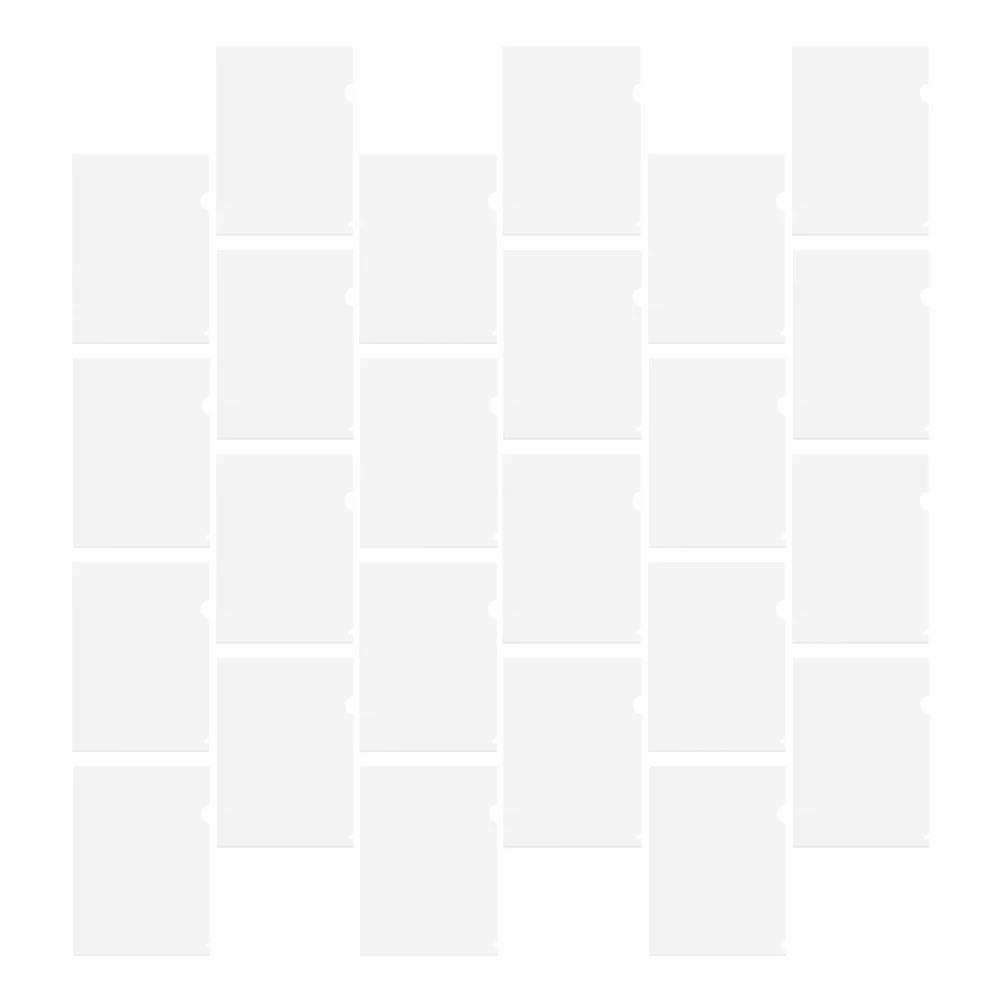 40 Pcs Folder Clear Document Sleeves File Business Plastic Folders Paper Pp Jacket
40 Pcs Folder Clear Document Sleeves File Business Plastic Folders Paper Pp Jacket