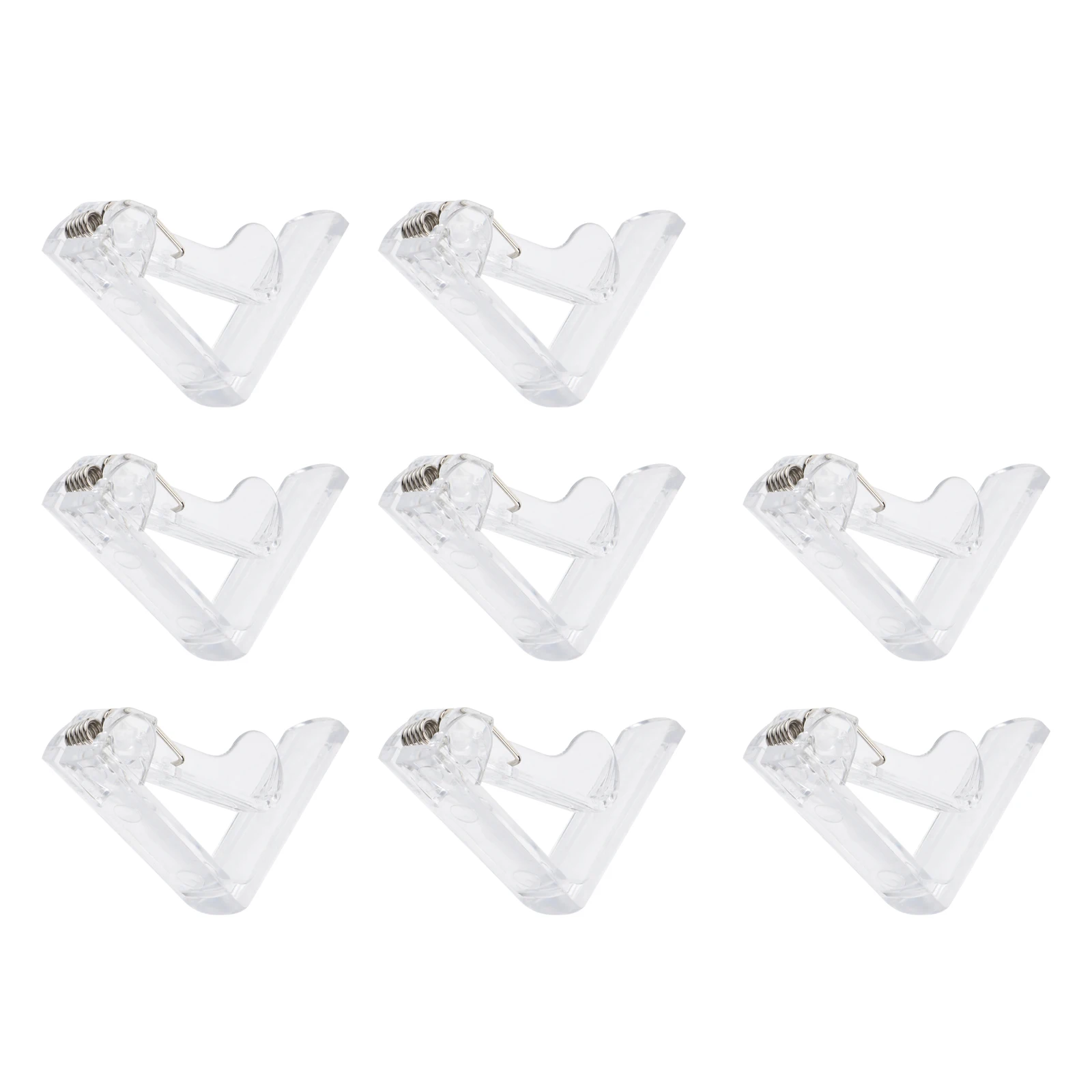 8 Pcs Tablecloth Clips Clamps Cover Holders for Dining Coffee Tables Stainless Steel Picnic Weddings Parties Buffets
8 Pcs Tablecloth Clips Clamps Cover Holders for Dining Coffee Tables Stainless Steel Picnic Weddings Parties Buffets