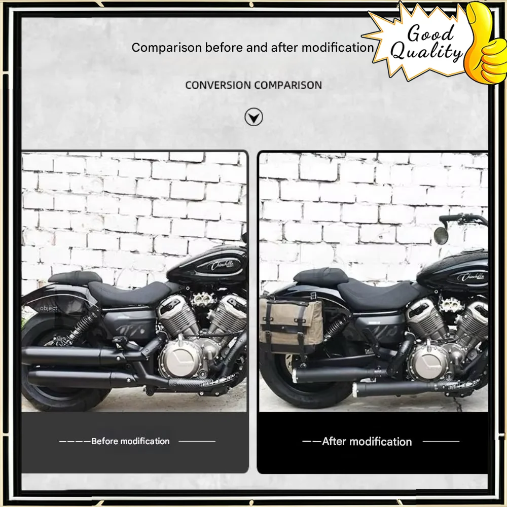 Good Quality For Benda Napoleonbob 450 modified Cobra valve exhaust pipe on the right side of the double outlet sound is low
Good Quality For Benda Napoleonbob 450 modified Cobra valve exhaust pipe on the right side of the double outlet sound is low
