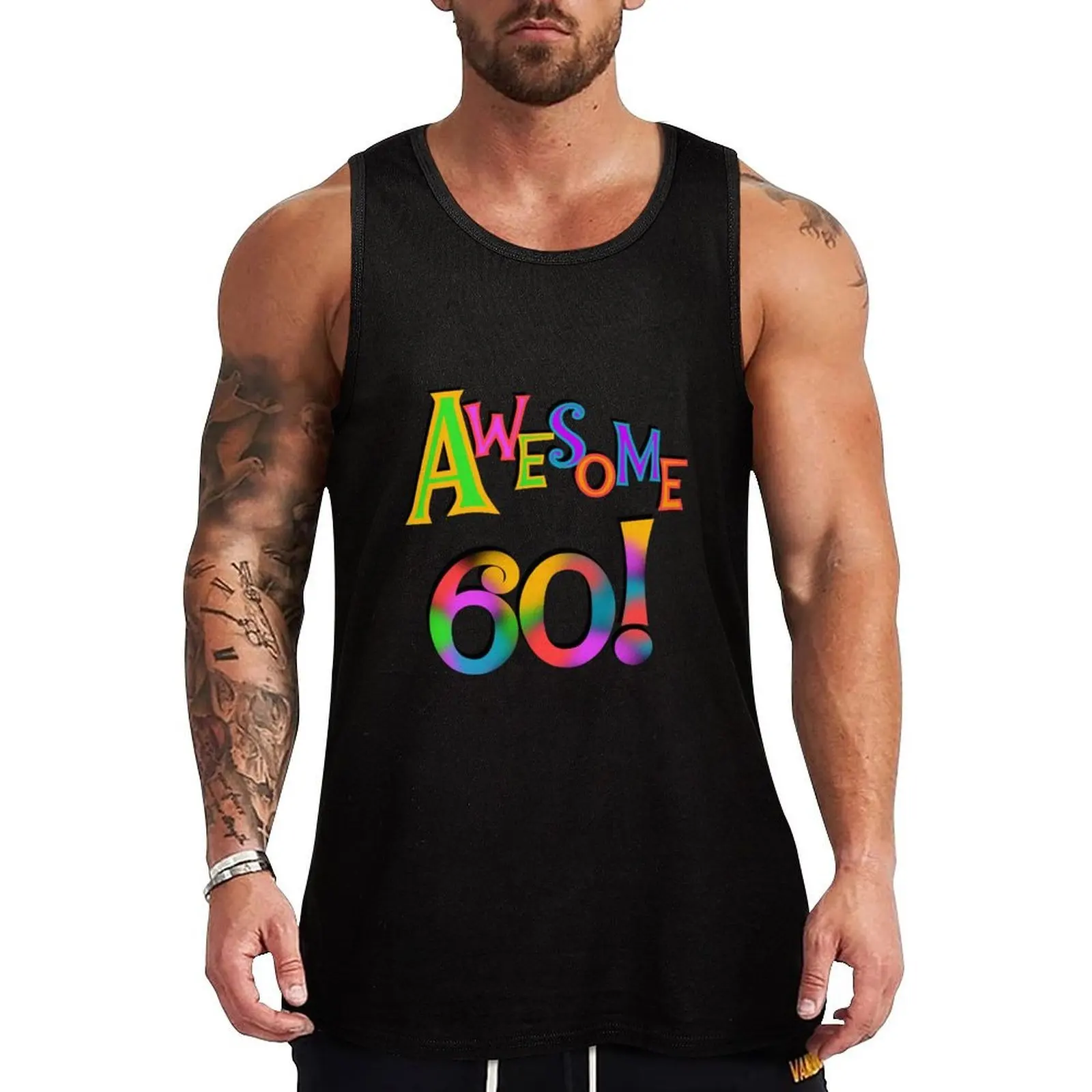 60th Birthday Awesome 60 Tank Top Bodybuilding Tank Top Sleeveless Gym Fitness Shirt
60th Birthday Awesome 60 Tank Top Bodybuilding Tank Top Sleeveless Gym Fitness Shirt