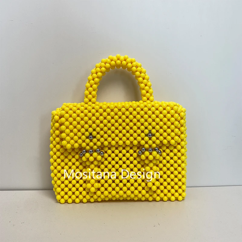 Acrylic Round Bead Backpack Design with Chain Top-Handle Women's Dinner Bag Multi Color Selection Purses and Handbags Handmade
Acrylic Round Bead Backpack Design with Chain Top-Handle Women's Dinner Bag Multi Color Selection Purses and Handbags Handmade
