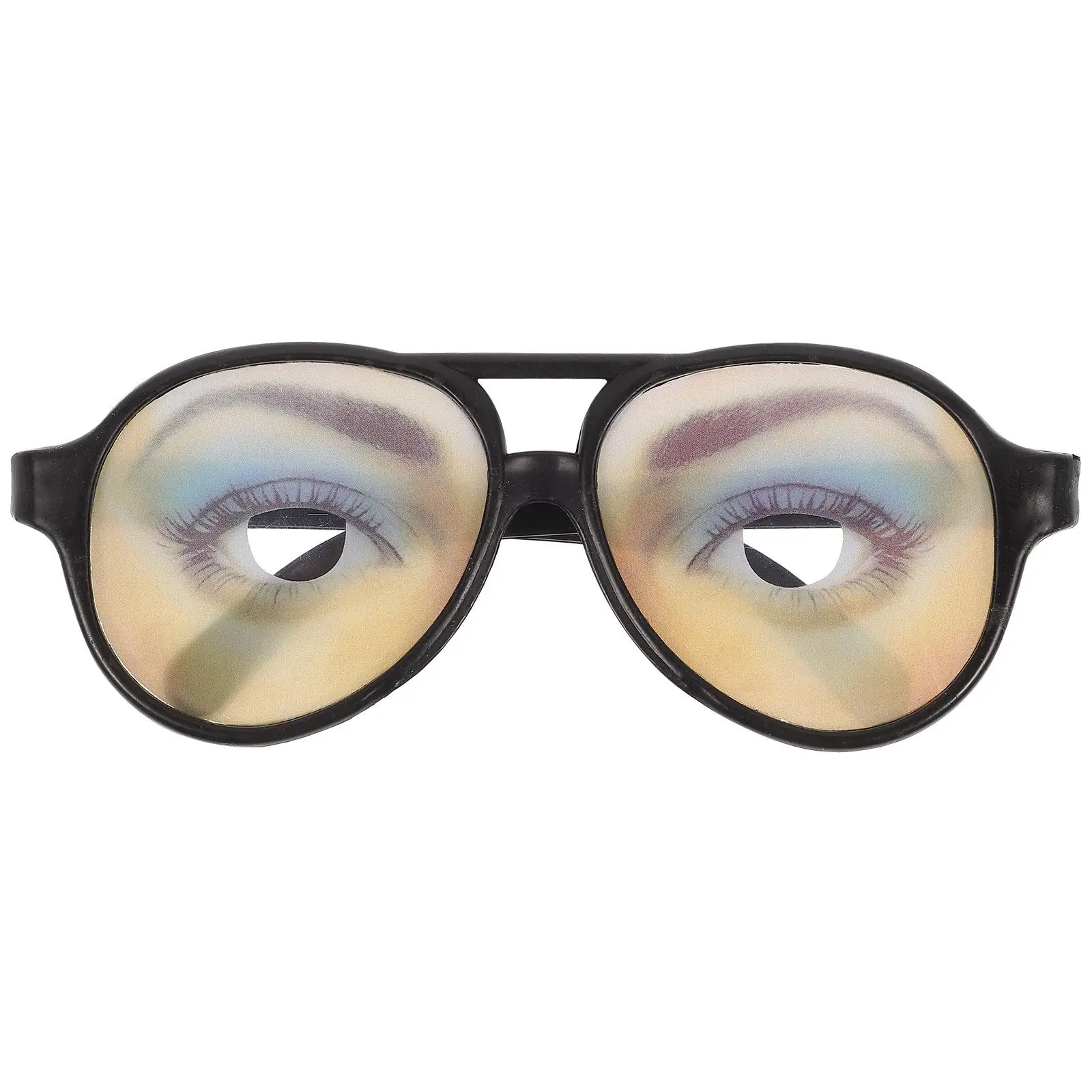 Funny Glasses Halloween Prank Lightweight Funny Eyeglasses Portable Wear Eye Shadow Eyebrow Toy
Funny Glasses Halloween Prank Lightweight Funny Eyeglasses Portable Wear Eye Shadow Eyebrow Toy