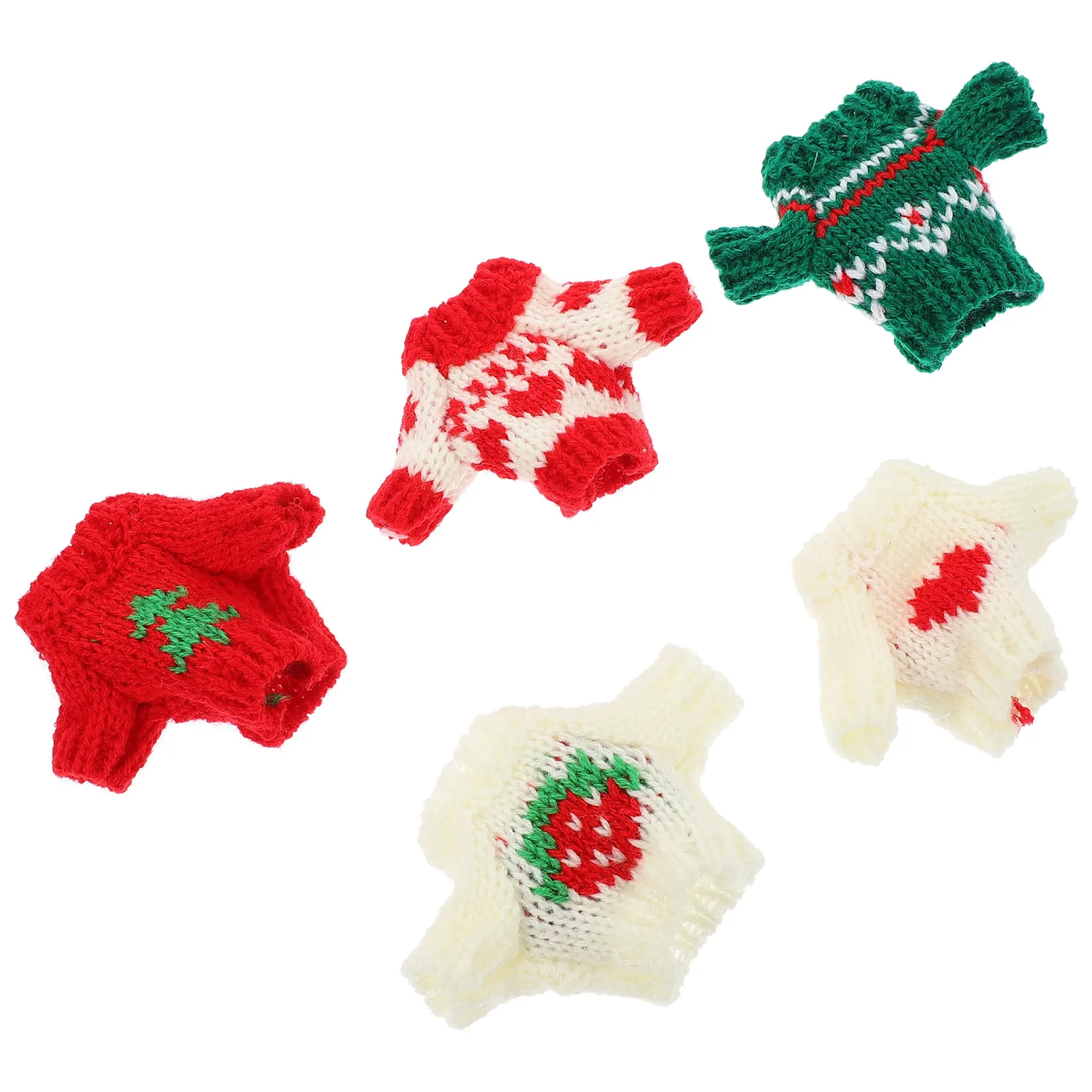 5Pcs Reusable Sweaters for Winter Dress-Up Girls Replaceable Clothes Decorative Unique Pattern Design Clothes
5Pcs Reusable Sweaters for Winter Dress-Up Girls Replaceable Clothes Decorative Unique Pattern Design Clothes