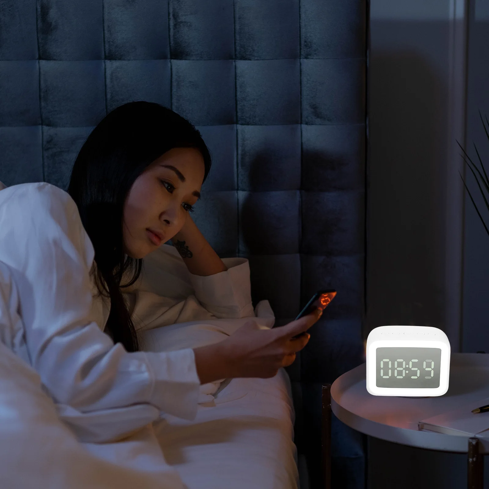 Speaker Clock for Bedroom Alarm Clocks Bedside Plug in Small Digital Portable Night Light Desk Modern
Speaker Clock for Bedroom Alarm Clocks Bedside Plug in Small Digital Portable Night Light Desk Modern