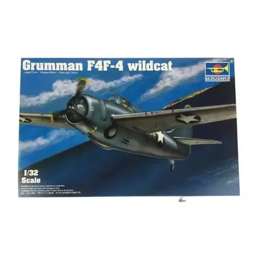 Trumpeter 02223 1/32 Grumman F4F-4 Wildcat Fighter Наборы моделей самолетов TH05361-SMT2
Trumpeter 02223 1/32 Grumman F4F-4 Wildcat Fighter Наборы моделей самолетов TH05361-SMT2