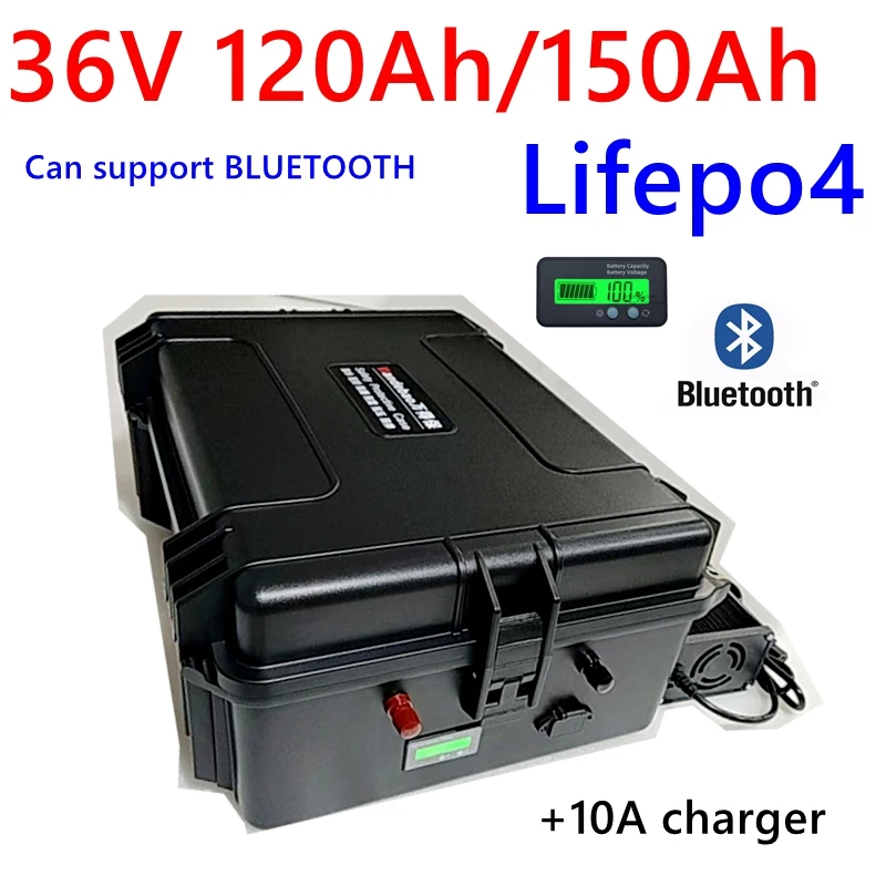 36V 100Ah 120Ah 150AH 100A 120A 150A lifepo4 lithium battery pack with bluetooth BMS for 2000W 3000W 4000w golf cart boat
36V 100Ah 120Ah 150AH 100A 120A 150A lifepo4 lithium battery pack with bluetooth BMS for 2000W 3000W 4000w golf cart boat