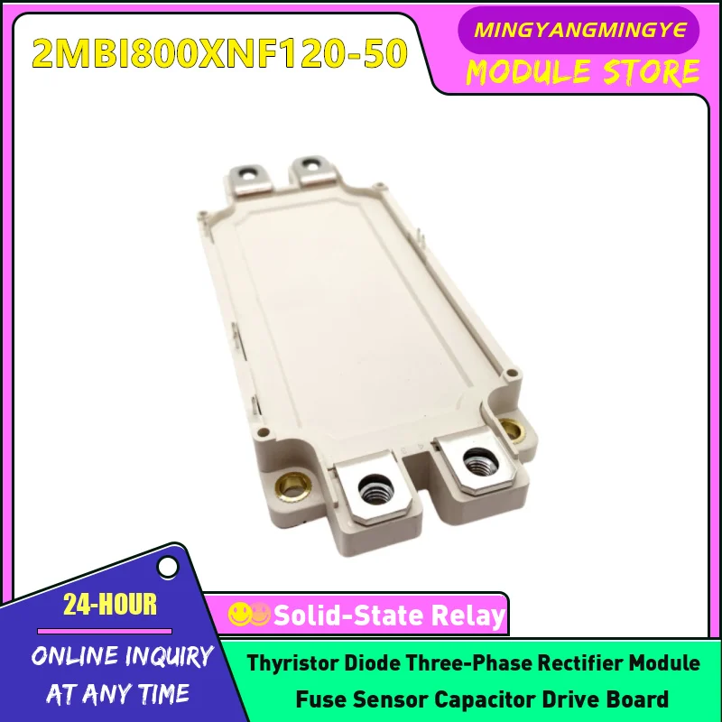 NEW IGBT Module 2MBI800XNF120-50 2MBI600XNF120-50 ORIGINAL IN STOCK 
NEW IGBT Module 2MBI800XNF120-50 2MBI600XNF120-50 ORIGINAL IN STOCK