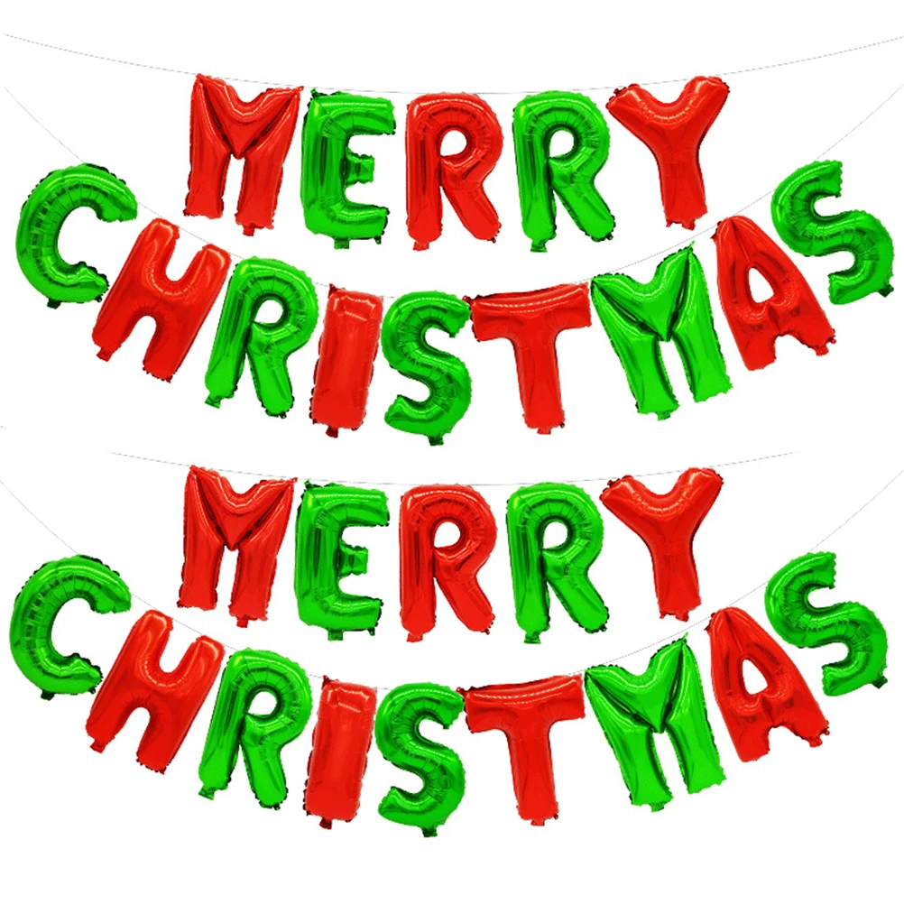2 Sets Letter Balloons Christmas Decorations Home MERRY CHRISTMAS Christmas Decorative Balloons Banner Party Supplies
2 Sets Letter Balloons Christmas Decorations Home MERRY CHRISTMAS Christmas Decorative Balloons Banner Party Supplies