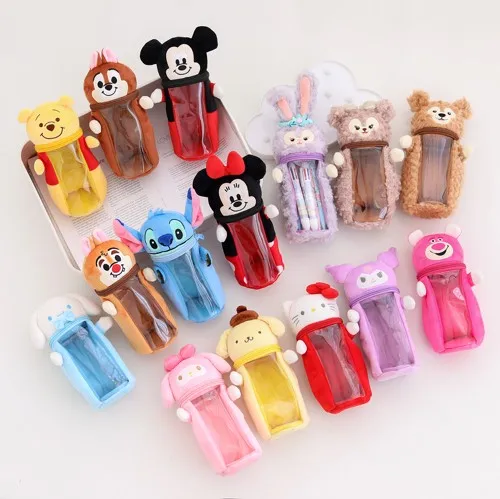 Kawaii Plush Toy Transparent Pen Holder Cinnamoroll Kuromi Big Storage Bag School Office Desk Organizer Aesthetic Stationery
Kawaii Plush Toy Transparent Pen Holder Cinnamoroll Kuromi Big Storage Bag School Office Desk Organizer Aesthetic Stationery