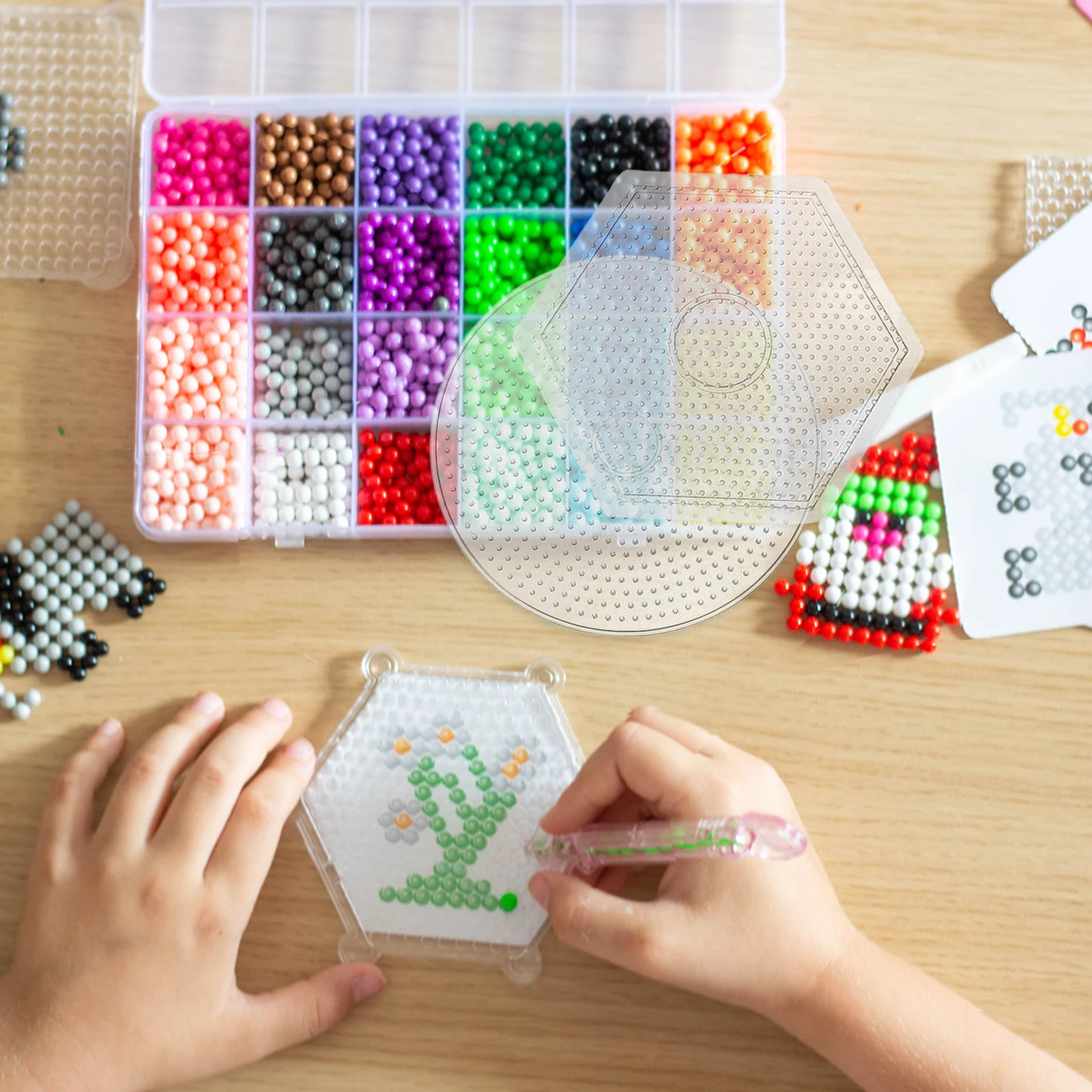 3pcs Large Pindou Template Fuse Beads Boards Square Pegboards Plastic Craft Panels Kids DIY Tool Jewelry Making
3pcs Large Pindou Template Fuse Beads Boards Square Pegboards Plastic Craft Panels Kids DIY Tool Jewelry Making