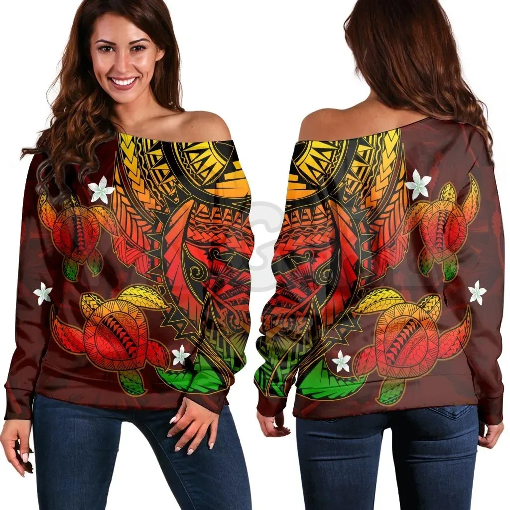 YX GIRL Hawaii Polynesian Turtle Hibiscus 3D Printed Novelty Women Casual Long Sleeve Sweater Pullover
YX GIRL Hawaii Polynesian Turtle Hibiscus 3D Printed Novelty Women Casual Long Sleeve Sweater Pullover