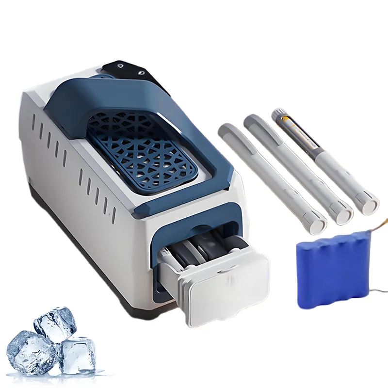 Insulin Cooler Box Portable Medical Refrigerator for Diabetes Medicine Storage, Travel Semiconductor Cooling Case with Precise
Insulin Cooler Box Portable Medical Refrigerator for Diabetes Medicine Storage, Travel Semiconductor Cooling Case with Precise