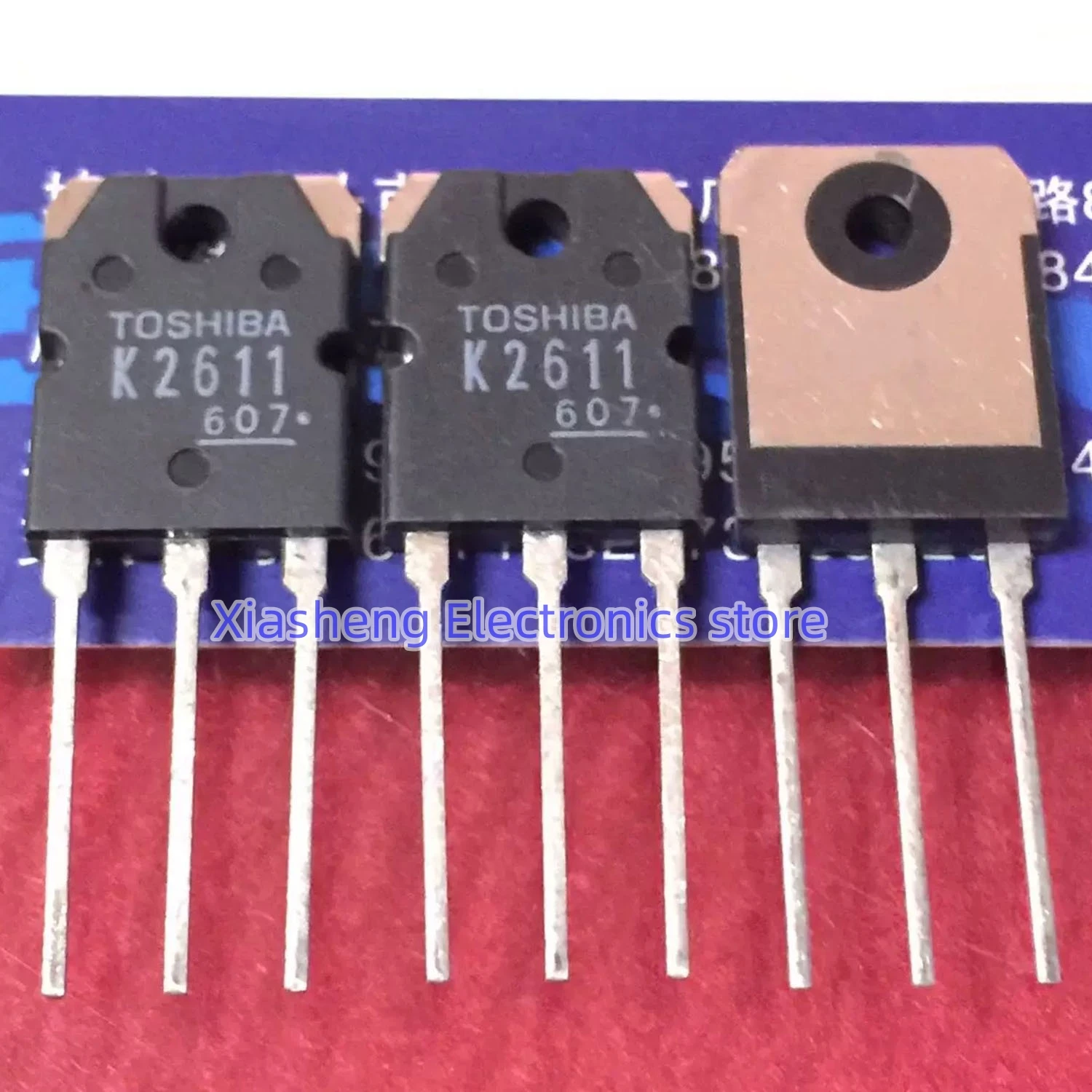 New Original 5Pcs 2SK2611 K2611 TO-3P Transistor In Stock Good Quality 
New Original 5Pcs 2SK2611 K2611 TO-3P Transistor In Stock Good Quality