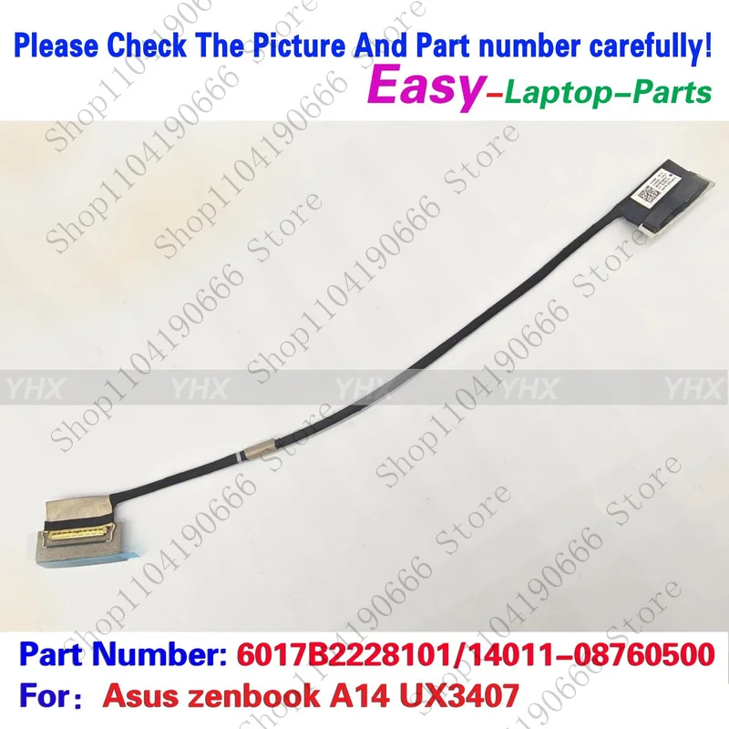 ++Notebook computer components New For Asus zenbook A14 UX3407 MIPI CAMERA CABLE 6017B2228101/14011-08760500.++ 
++Notebook computer components New For Asus zenbook A14 UX3407 MIPI CAMERA CABLE 6017B2228101/14011-08760500.++