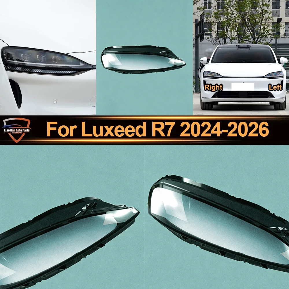 Front Headlight Shell Transparent Headlamp Cover 2024-2026 For Luxeed R7 Lamp Shade Plexiglass Replace Original Lampshdade
Front Headlight Shell Transparent Headlamp Cover 2024-2026 For Luxeed R7 Lamp Shade Plexiglass Replace Original Lampshdade