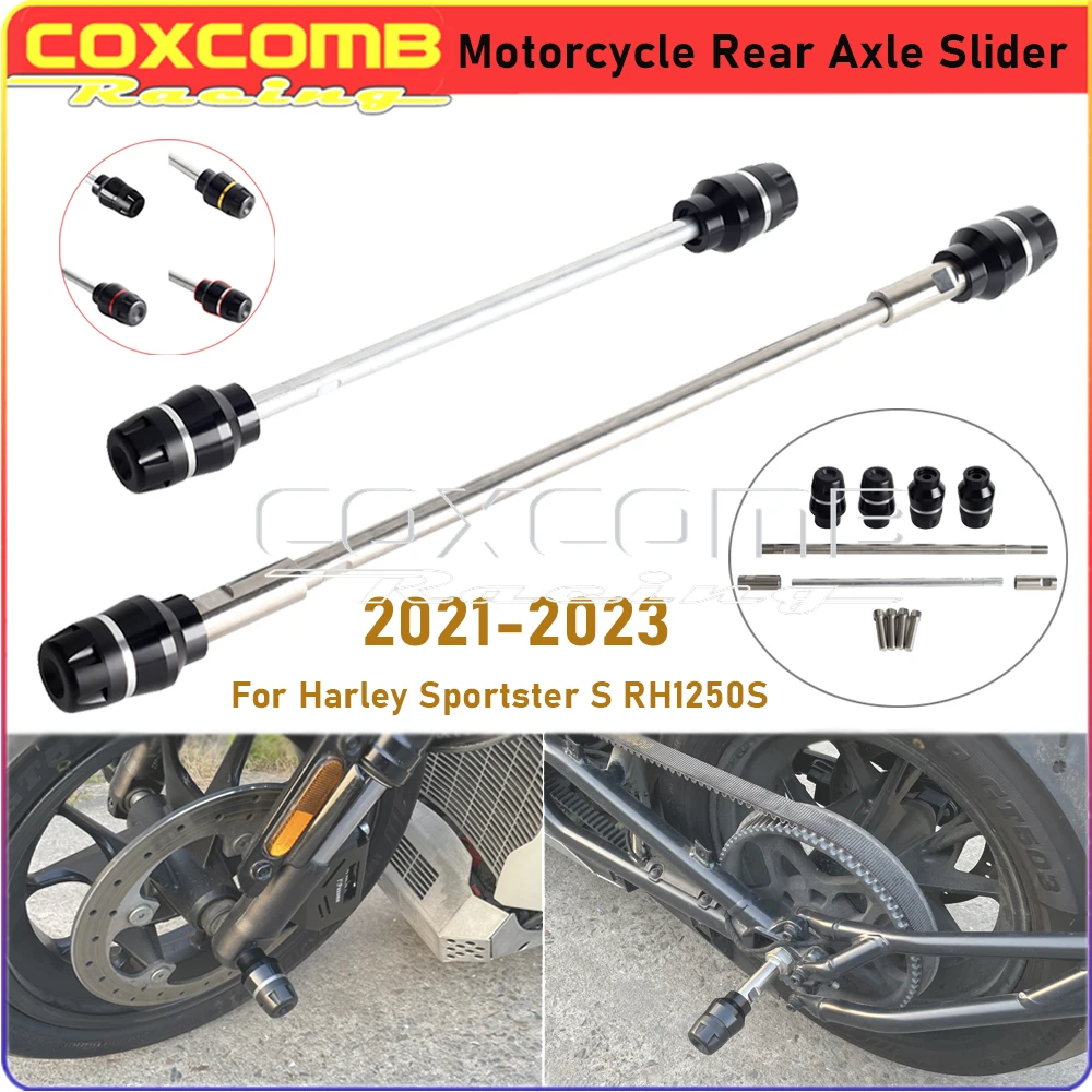 For Harley Sportster S RH1250S 2021-2023 Motorcycl Protector Front & Rear Wheel Axle Silder Crash Falling Protection Accessories
For Harley Sportster S RH1250S 2021-2023 Motorcycl Protector Front & Rear Wheel Axle Silder Crash Falling Protection Accessories