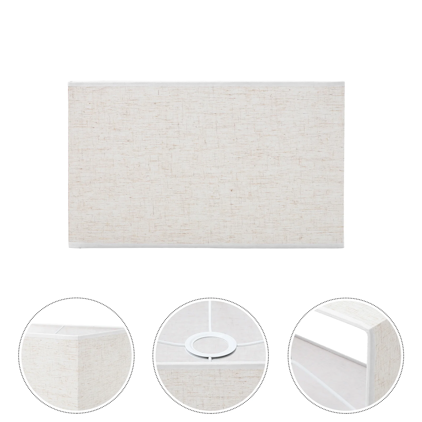 Linen Lamp Shade Light Cover for Delicate USB Desktop Cloth Lampshade Wrought Iron Simple Rectangular
Linen Lamp Shade Light Cover for Delicate USB Desktop Cloth Lampshade Wrought Iron Simple Rectangular