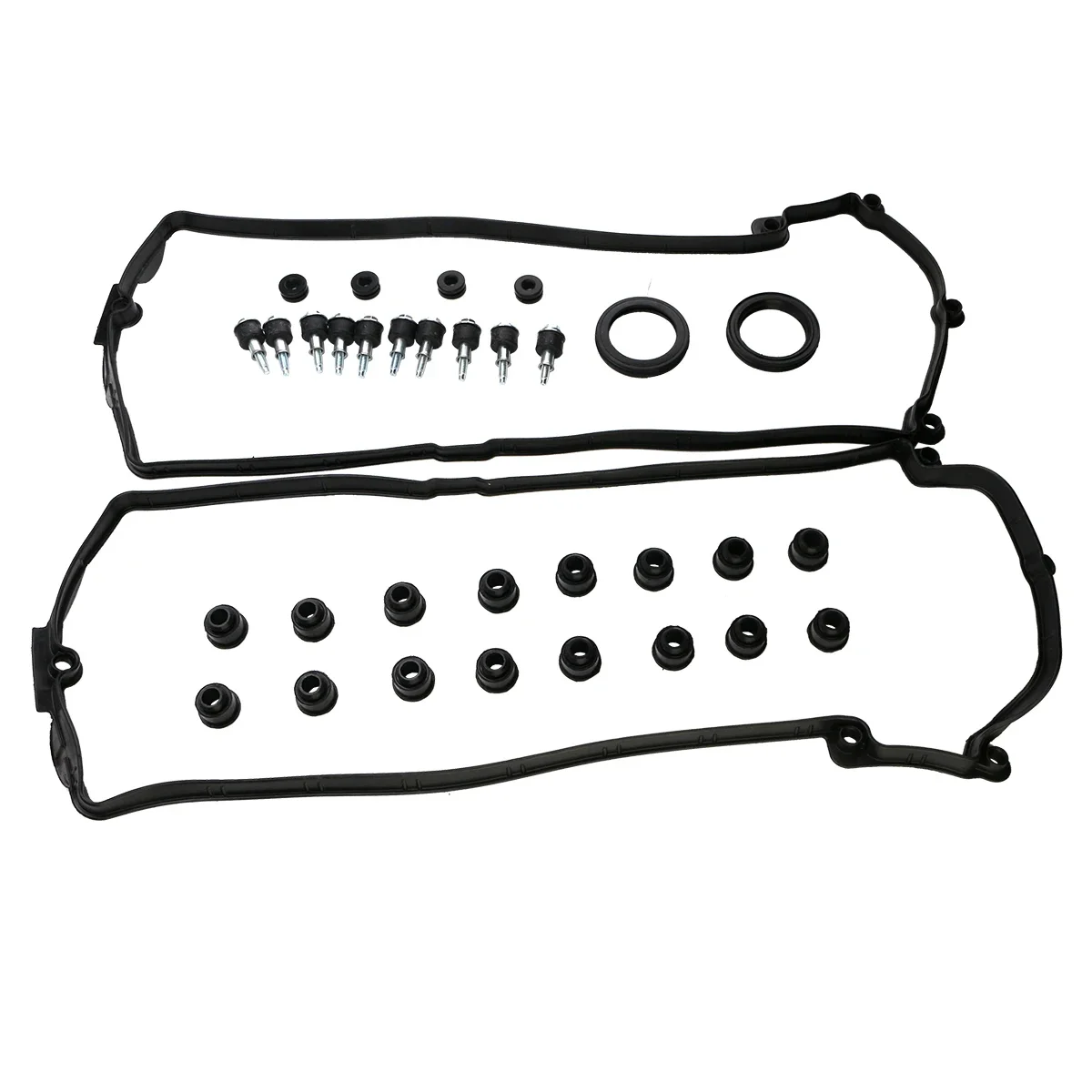 Valve Cover Gasket Set for 02-11 E53 E60 E62 E63 E64 E65 E66 E70 545i 550i 645Ci 650i 745i 750i X5 E53 X5 4.4L 4.8L V8
Valve Cover Gasket Set for 02-11 E53 E60 E62 E63 E64 E65 E66 E70 545i 550i 645Ci 650i 745i 750i X5 E53 X5 4.4L 4.8L V8