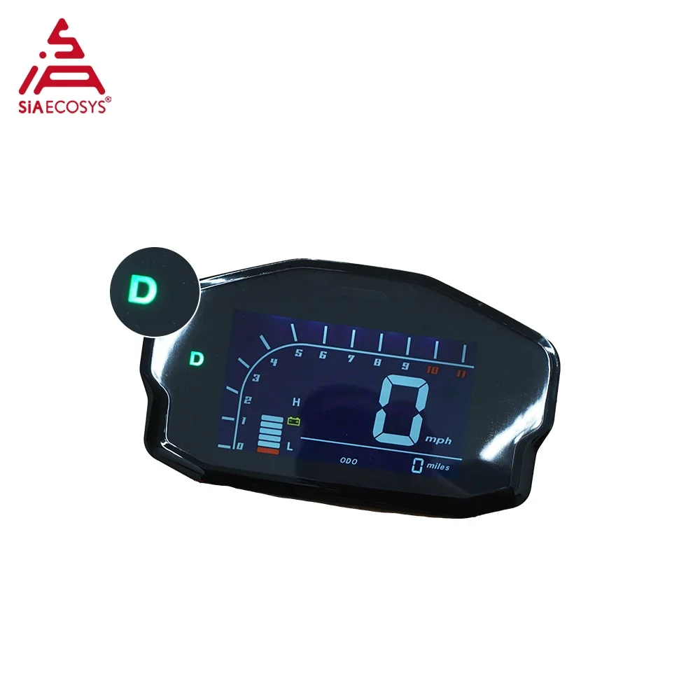 SiAECOSYS New DKD Speedometer LCD-M with LIN/CAN-BUS Optional Communication For Electric Scooter and Motorcycle
SiAECOSYS New DKD Speedometer LCD-M with LIN/CAN-BUS Optional Communication For Electric Scooter and Motorcycle