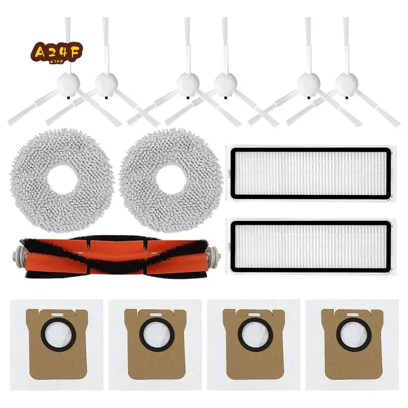 A24F-Parts Compatible For Dreame L10S Ultra L10 Ultra Robot Vacuum Cleaner Main Brush Wipes Filters
A24F-Parts Compatible For Dreame L10S Ultra L10 Ultra Robot Vacuum Cleaner Main Brush Wipes Filters