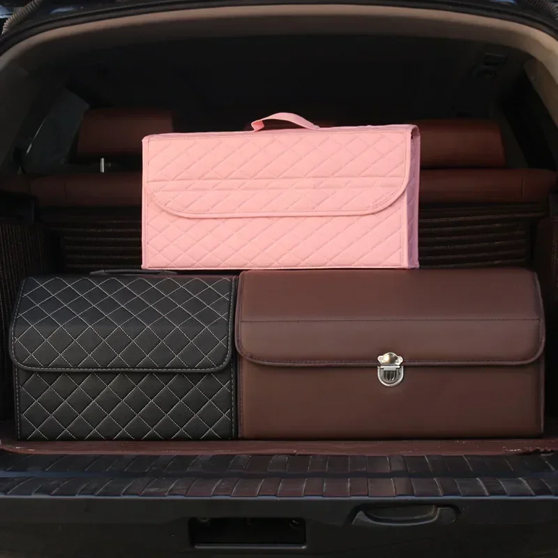 Trunk storage box Leather folding storage box Wholesale Multifunctional car storage box
Trunk storage box Leather folding storage box Wholesale Multifunctional car storage box